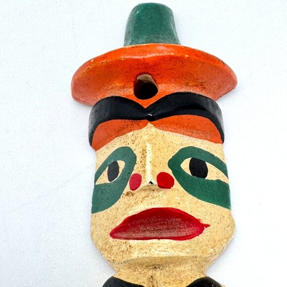 Hand-Carved Indigenous-Inspired Totem Pendant Signed Ashcroft B.C. Pendant - Picture 8 of 11